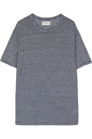 OFFICINE GENERALE Gestreiftes T-Shirt