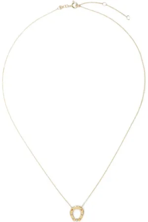 Aliita 9kt Gelbgoldhalskette mit Diamanten