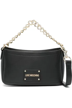 Moschino Handtasche mit Logo-Schriftzug