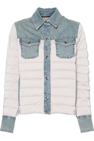 MOORER Esper Jacke mit Jeansbesatz