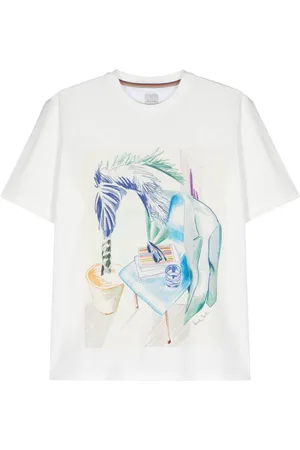 Paul Smith T-Shirt mit Sketchbook-Print