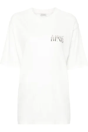 ANINE BING T-Shirt mit Logo-Print