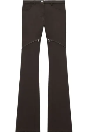 Courrèges Tief sitzende Ellipse Twill-Hose