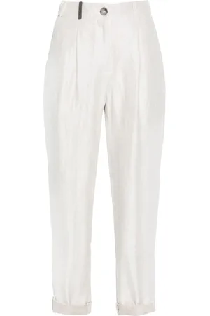 PESERICO SIGN Klassische Cropped-Hose