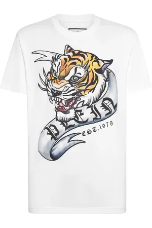 Philipp Plein T-Shirt mit Tattoo-Print