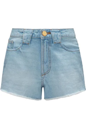 Perfect Moment Jeans-Shorts mit Stone-Wash-Effekt