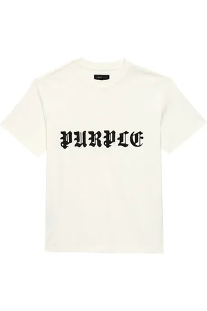 Purple Brand Gothic Wordmark T-Shirt