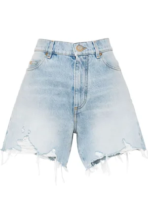 Balmain Jeans-Shorts mit hohem Bund