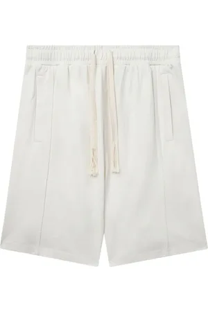 FIVE CM Shorts mit Slogan-Stickerei