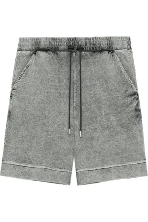 FIVE CM Shorts mit Bleach-Effekt