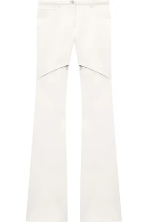 Courrèges Ellipse Twill-Hose mit Reißverschluss