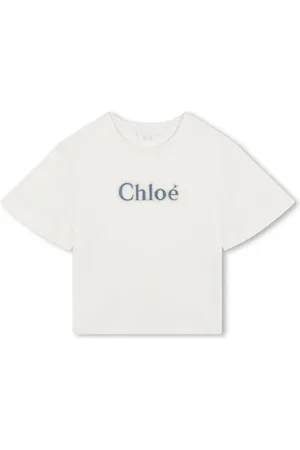 Chloé T-Shirt mit Slogan-Print