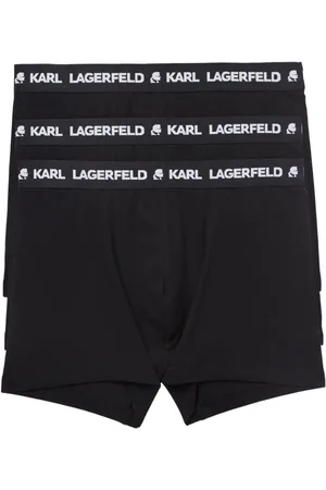 Karl Lagerfeld Set aus drei Boxershorts mit Logo-Bund