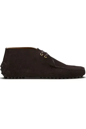 CAR SHOE Schnürstiefel aus Wildleder