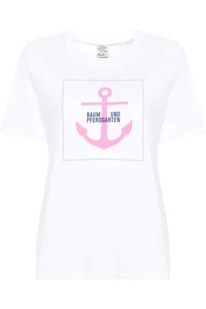 Baum und Pferdgarten Jawo T-Shirt mit Logo-Print