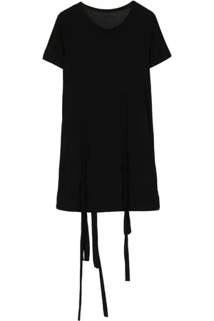 YOHJI YAMAMOTO T-Shirt mit Kordelzug