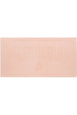 Vilebrequin Badetuch mit Jacquard-Logo