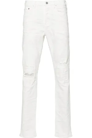 Purple Brand Skinny-Jeans im Distressed-Look