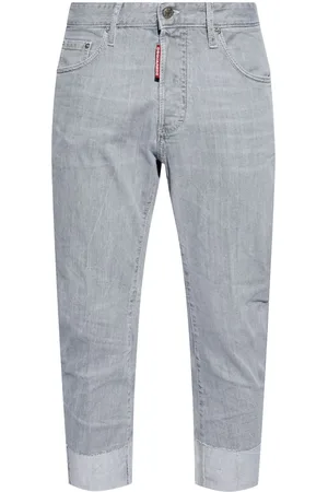 Dsquared2 Tidy Biker Cropped-Jeans