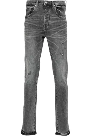Purple Brand Skinny-Jeans im Distressed-Look