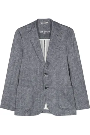 Circolo Blazer mit Fischgrätenmuster