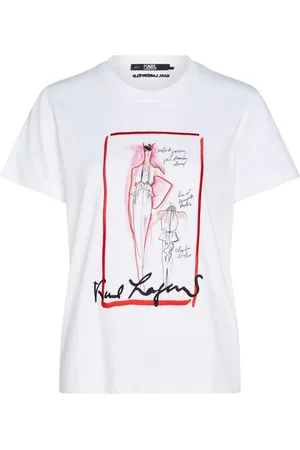 Karl Lagerfeld T-Shirt mit Logo-Print