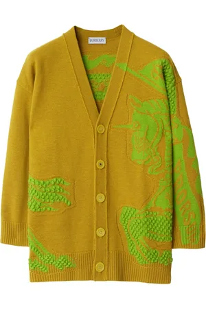 Burberry Cardigan mit Intarsienmuster