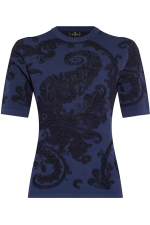 Etro Oberteil mit Intarsienmuster