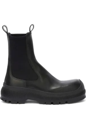 Jil Sander Stiefel aus Leder
