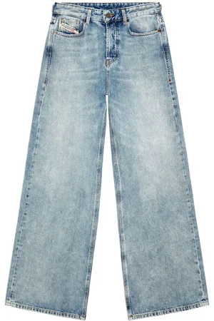 Diesel Halbhohe 1996 D-Sire 09h57 Wide-Leg-Jeans