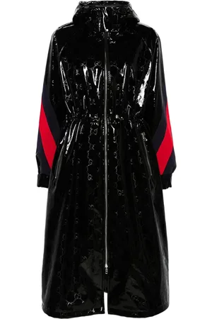 Gucci Langer Mantel mit GG-Motiv