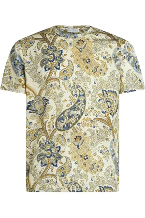 Etro T-Shirt mit Blumen-Paisley