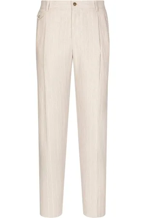 Dolce & Gabbana Klassische Leinenhose