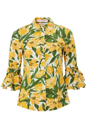 Carolina Herrera Hemd mit Tulpen-Print