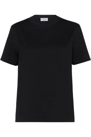 Brunello Cucinelli T-Shirt mit Borten