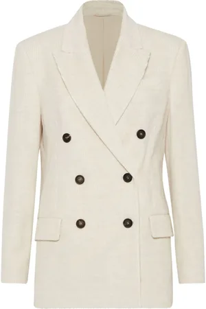 Brunello Cucinelli Doppelreihiger Blazer aus Cord