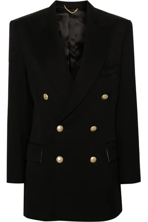 Victoria Beckham Doppelreihiger Blazer mit steigendem Revers