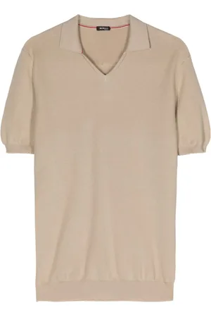 Kiton Fein gestricktes Poloshirt