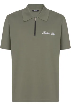 Balmain Poloshirt mit Logo-Stickerei