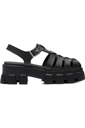 Prada Sandalen mit Plateau 55mm