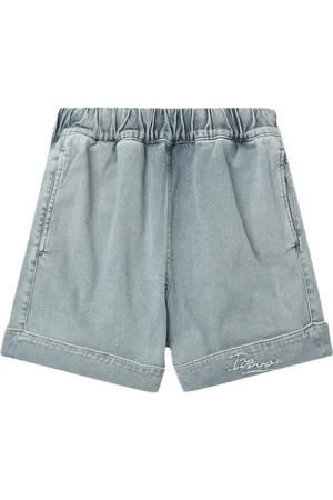 Izzue Shorts mit Logo-Stickerei