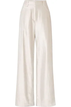 Brunello Cucinelli Weite Hose mit Schimmer-Finish