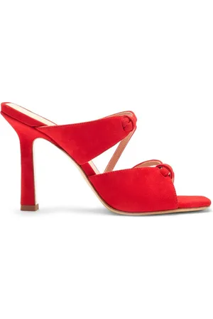 Scarosso Zoe Mules aus Wildleder 100mm