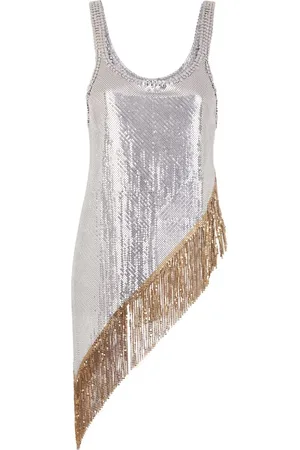 Paco rabanne Top mit Fransensaum