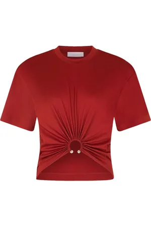 Paco rabanne T-Shirt mit Piercing