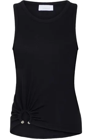 Paco rabanne Gerafftes Tanktop