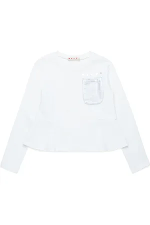 Marni T-Shirt mit Logo-Print