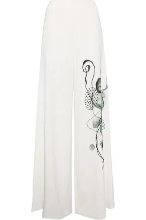 Saiid Kobeisy Ausgestellte High-Waist-Hose