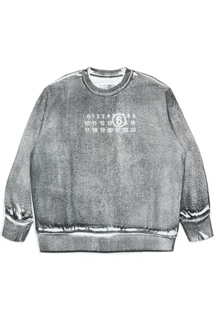 Maison Margiela Sweatshirt mit Nummern-Motiv