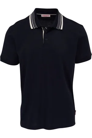 Orlebar Brown Poloshirt mit gestreiftem Kragen
